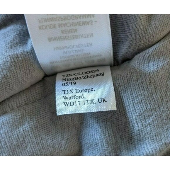First Wish Baby Sleeping Bag Gray Animals Puffed Cotton Shell Zip Up Size 6-18 M - Picture 6 of 6
